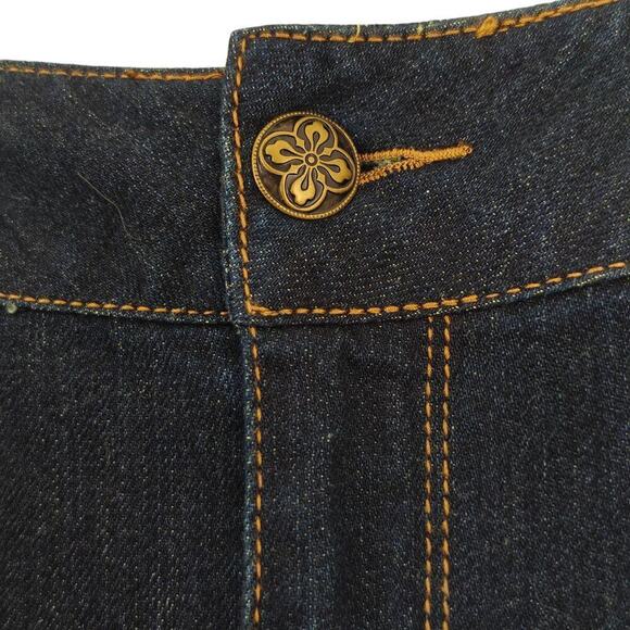 Lane Bryant Distinctly Bootcut Jeans Women's Size 22 Blue Dark Wash Stretch NWT - Picture 5 of 11